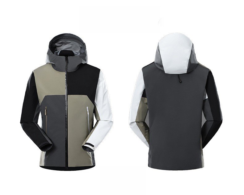 Masive Outdoor Jackets Heat Sealing Jacket Windproof Water Resistant Jacket for Hiking Fishing Travel Outdoor Hard Shell Jacket for Men Breathable Outdoor Jacket for Women - Image 7