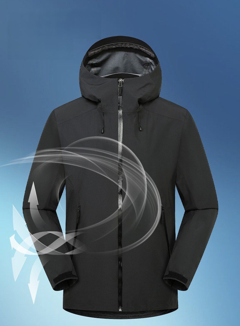 Masive Outdoor Jackets Single Layer Jacket Windproof Water Resistant Jacket for Hiking Fishing - Image 13